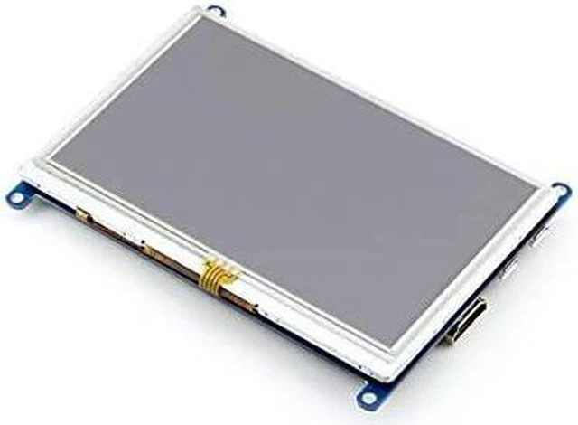 Alt view image 2 of 7 - Waveshare 5inch TFT Resistive Touch Screen Display Module HDMI Interface for Rapsberry Pi 5/4/ A/A+/B/B+/2 B/3 B & Banana pi & Beaglebone Black Provide Images Supports Various System