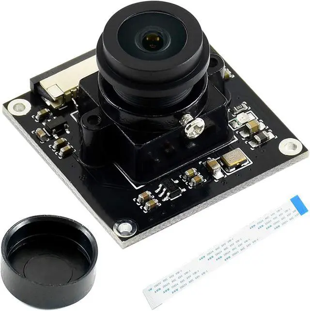 Main image of waveshare 8MP IMX219-170 Camera Compatible with Jetson Nano and Compute Module 3/3+,8 Megapixels Camera Module 3280×2464 Resolution with IMX219 Sensor 170 Degree FOV
