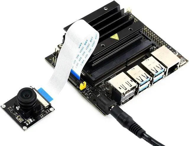 Alt view image 3 of 7 - waveshare 8MP IMX219-170 Camera Compatible with Jetson Nano and Compute Module 3/3+,8 Megapixels Camera Module 3280×2464 Resolution with IMX219 Sensor 170 Degree FOV