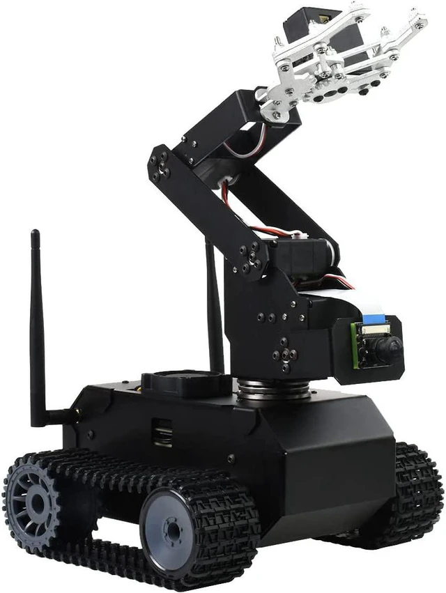 Main image of waveshare JETANK AI Kit AI Tracked Mobile Robot AI Vision Robot Based On Jetson Nano Developer Kit (Not Included)