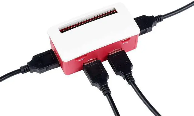 Main image of waveshare USB HUB Box Kit for Raspberry Pi Zero/Zero W/Zero WH, Extended 4X USB Ports Compatible with USB 2.0/1.1, USB HUB HAT (B) Inside, with Pogo Pin Design, Dull Polish Surface, Nice&Dust-Proof