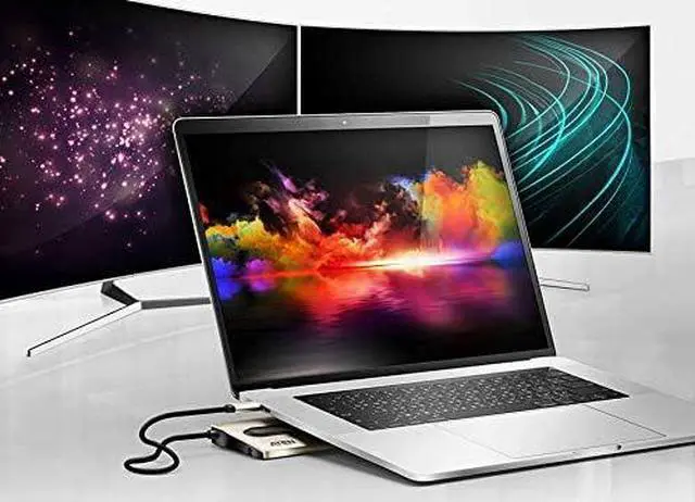 Alt view image 4 of 6 - ATEN UH3237 USB-C Multiport Dock with Power Pass-Through