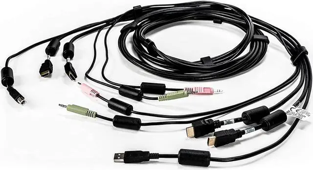 Alt view image 4 of 4 - Avocent KVM Cable 10' HDMI/USB/Audio for SV340H (CBL0129)