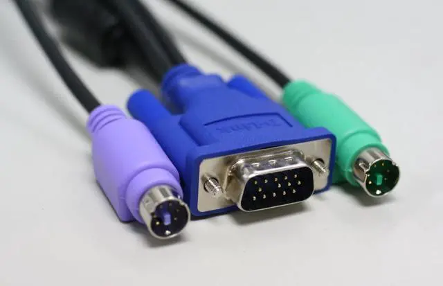 Alt view image 2 of 2 - D-Link DKVM-CB 6 Ft KVM Cable, Male to Male Connectors