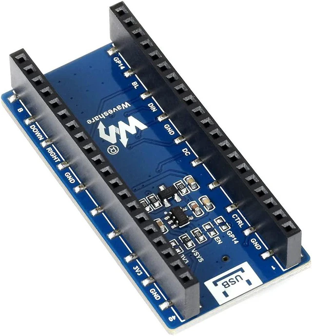 Alt view image 3 of 7 - Waveshare 1.14inch LCD Display Module for Raspberry Pi Pico 65K RGB Colors 240×135 Pixels with SPI Interface Embedded ST7789 Driver Using SPI Bus IPS Screen