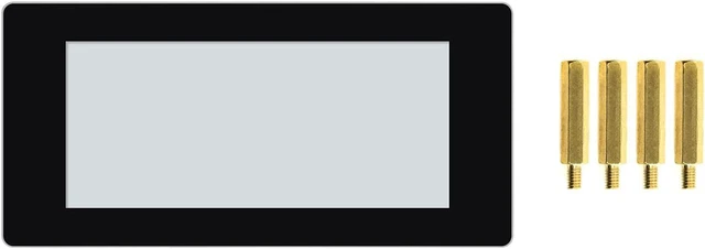Alt view image 3 of 7 - Waveshare 2.23inch OLED Display HAT for Raspberry Pi 128×32 Pixels with Embedded SSD1305 Driver Communicating via SPI or I2C Interface.