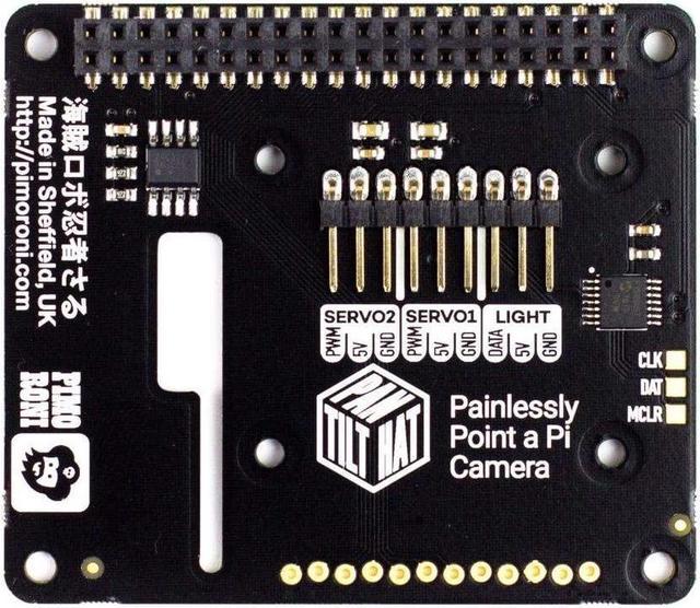 pimoroni pan tilt hat