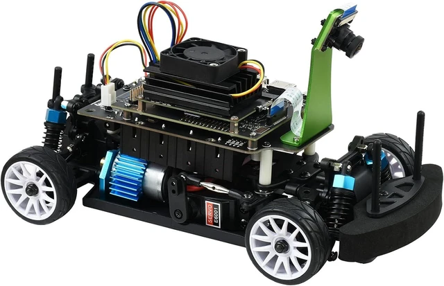 Main image of Waveshare JetRacer Pro 2GB AI Kit High Speed AI Racing Robot Powered By Jetson Nano 2GB 15 Items (Not Include Jetson Nano 2GB Board)
