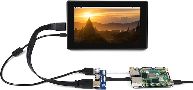 Alt view image 2 of 7 - Waveshare CM4-IO-BASE-A for Raspberry Pi Compute Module 4 Bundle with USB HDMI Adapter (6 Items)
