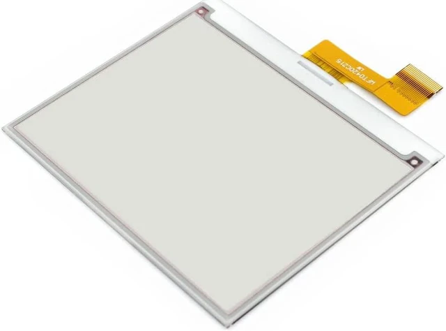 Alt view image 6 of 6 - Waveshare 4.2inch E-Paper, 400x300 Resolution Red/Black/White 3Colors Raw Display(Without PCB) for Raspberry/Jetson Nano/Nucleo Main Control Boards