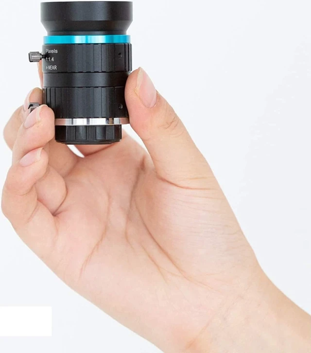 Alt view image 6 of 6 - C-Mount Lens for 12MP IMX477 Raspberry Pi HQ Camera, 16mm Focal Length with C-CS AdapterManual Focus and Aperture Adjustment