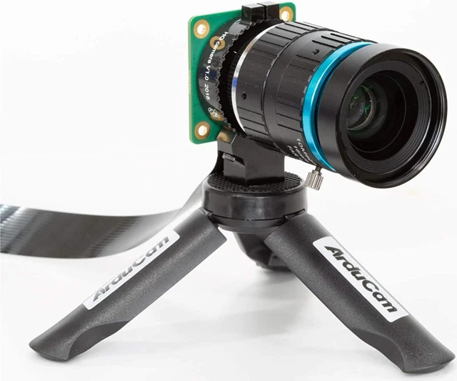 Alt view image 4 of 6 - C-Mount Lens for 12MP IMX477 Raspberry Pi HQ Camera, 16mm Focal Length with C-CS AdapterManual Focus and Aperture Adjustment