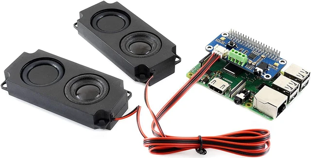 Alt view image 5 of 7 - Audio HAT Module for Raspberry Pi 4B/3B+/3B/2B/B+/A+/Zero/Zero W/Pi Zero WH,WM8960 Hi-Fi Sound Card HAT Stereo CODEC, Play/Record