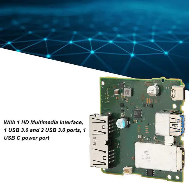 Alt view image 2 of 7 - Docking Station Mainboard, Multifunctional Replacement Docking Station Circuit Board High Accuracy Easy Installation PCB for N Switch