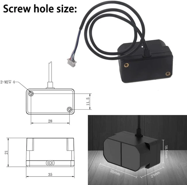Alt view image 3 of 6 - Benewake TFmini Plus Lidar Laser Distance Sensor Range Finder