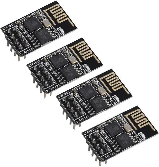 Alt view image 5 of 6 - Stemedu ESP8266 Test Board Code Burner Flash Downloader ESP8266 ESP-01S Serial WiFi Wireless Transceiver Module for Fixture Board (Pack of 5pcs)