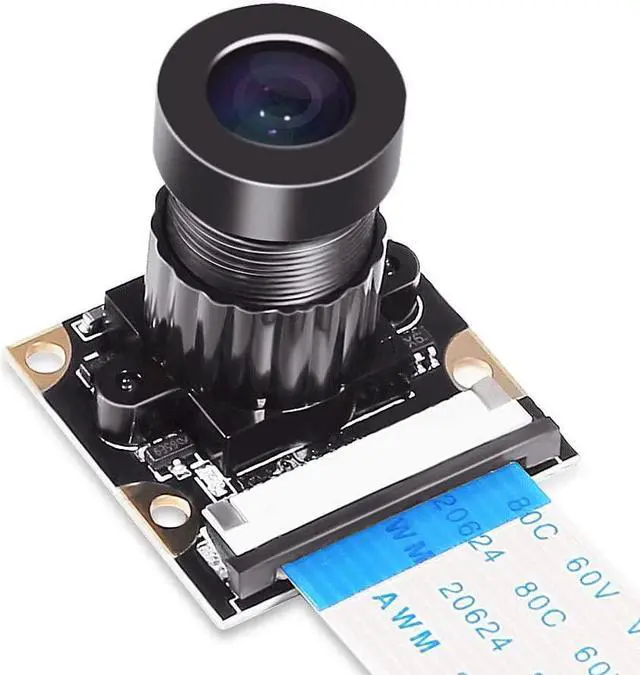 Alt view image 2 of 7 - Dorhea for Raspberry Pi 4 B 3 B+ Camera Module for Raspberry Pi 3 b+ Webcam Camera 5MP 1080p OV5647 HD Video Webcam Compatible with Raspberry Pi 2 Raspberry-pi 3 Model B Model B+