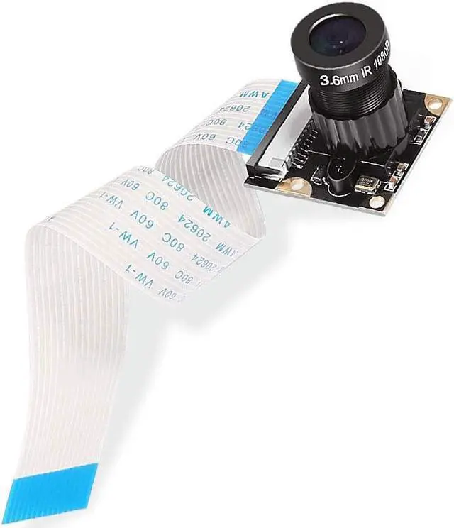 Alt view image 3 of 7 - Dorhea for Raspberry Pi 4 B 3 B+ Camera Module for Raspberry Pi 3 b+ Webcam Camera 5MP 1080p OV5647 HD Video Webcam Compatible with Raspberry Pi 2 Raspberry-pi 3 Model B Model B+