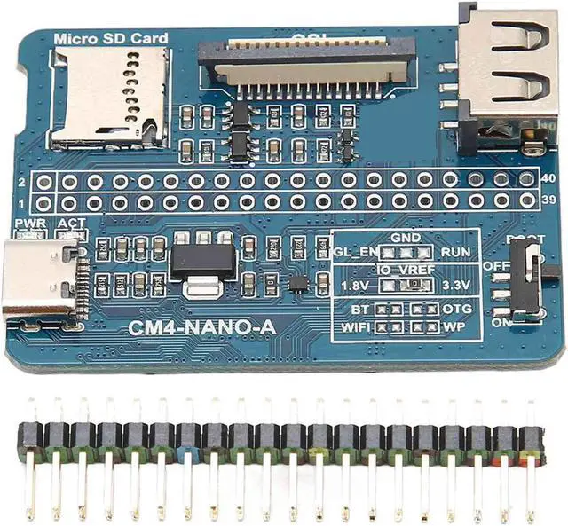 Main image of Raspberry Pi 4 Model A Mini Base Board for Rpi Cm4 B to B Connector Quad Core Cm4 Ultra Mini Expansion Board for Web Application Development