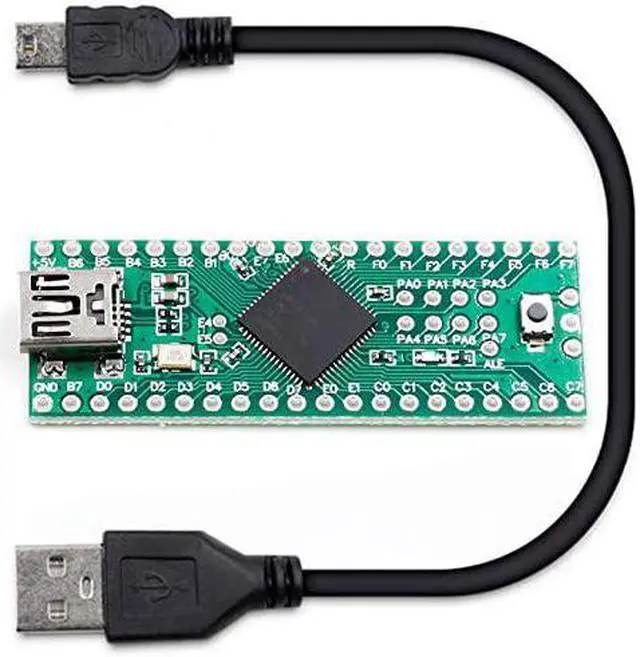 Alt view image 7 of 7 - LNIMI Teensy 2.0++ USB AVR Development Board ISP U Disk Keyboard Mouse Experimental Board AT90USB1286