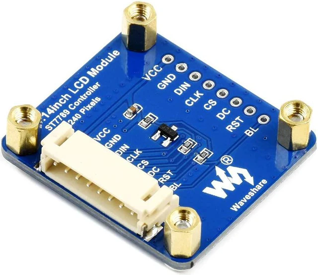 Alt view image 2 of 7 - Waveshare 1.14inch LCD Module, 240×135 Resolution 65K RGB Colors IPS Screen for Raspberry Pi