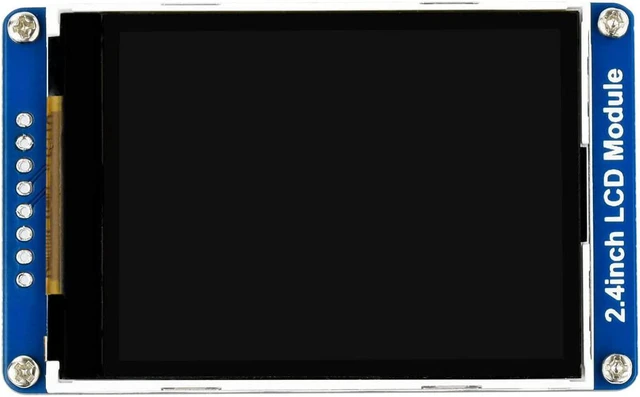 Alt view image 7 of 7 - Waveshare 2.4inch LCD Compatible with Raspberry Pi 4B/ 3B+/ 3A+/ 3B/ 2B/ 1B+/ 1A+/ Zero 2 W/Zero W/Zero