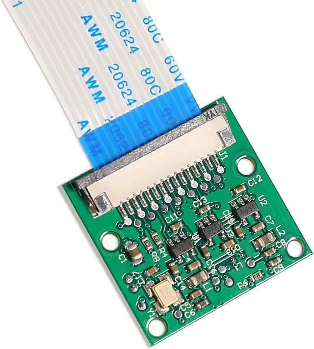 Alt view image 6 of 7 - ALMOCN 2PCS 5 Megapixels Camera Module for Raspberry Pi 1080P HD OV5647 Sensor with 6 Inch 15 Pin Ribbon Cable for Raspberry Pi 3, 3B+, 4 and Model A/B/B+