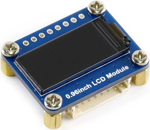 Alt view image 4 of 7 - Waveshare 0.96inch LCD Display Module IPS Screen 160x80 HD Resolution with Embedded Controller Communicating via SPI Interface Compatible with Raspberry Pi/Jetson Nano/STM32