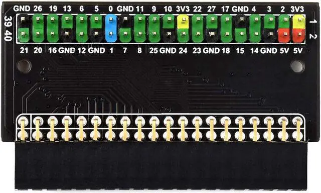 Main image of Letaclanic 400 GPIO Header Adapter for Raspberry Pi, Header Expansion, Color-Coded Header, Easy Expansion