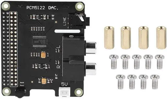 Main image of Bewinner Expansion Board for Raspberry Pi 3 Model B / 2B /B+/A+/ Raspberry Pi Zero W, PiFi/DAC+ / HiFi/Full-HD Audio Expansion Board