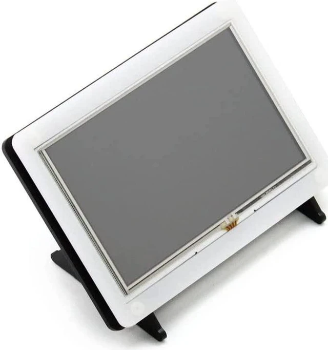 Alt view image 2 of 4 - Waveshare Bicolor Acrylic Black and White Case for 5inch HDMI LCD (B) Combines the Display and Pi