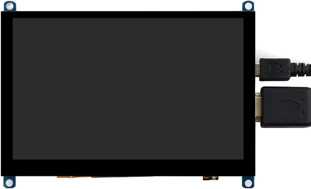 Alt view image 3 of 7 - TOP1 5 inch Capacitive Touch Screen LCD (H) Rev4.1 for Raspberry Pi Windows 11/10/8.1/8/7 800480 Pixels HDMI-compatibled 5 inches TFT Display USB Touch Port, 5inch HDMI LCD (H) V4