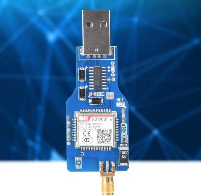 Alt view image 7 of 7 - USB to GSM Module Four- Frequency GSM/GPRS SIM800C USB to GSM Serial Module with Bluetooth Function