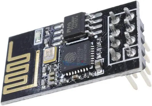 Alt view image 2 of 6 - ESP8266 ESP-01S ESP01S Serial Wireless Module WiFi Sensor (ESP8266 ESP-01 Updated) for Arduino WiFi Module Advanced Version DIY