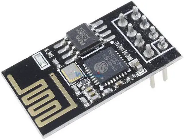 Alt view image 3 of 6 - ESP8266 ESP-01S ESP01S Serial Wireless Module WiFi Sensor (ESP8266 ESP-01 Updated) for Arduino WiFi Module Advanced Version DIY