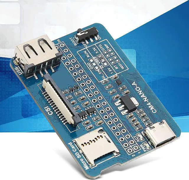 Alt view image 4 of 7 - Raspberry Pi 4 Model A Mini Base Board for Rpi Cm4 B to B Connector Quad Core Cm4 Ultra Mini Expansion Board for Web Application Development