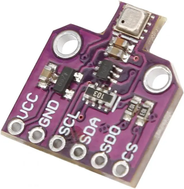 Main image of Development Board, Pressure Sensor, Height Development Board Ultra-Low Pressure Temperature Humidity Pressure Sensor Test Module Metal Purple
