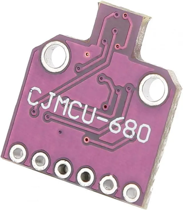 Alt view image 7 of 7 - Development Board, Pressure Sensor, Height Development Board Ultra-Low Pressure Temperature Humidity Pressure Sensor Test Module Metal Purple