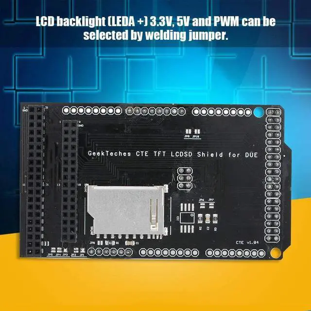 Alt view image 4 of 5 - Expansion Module, Durable Practical Expansion Board, for Due Expansion Board Tft LCD Module