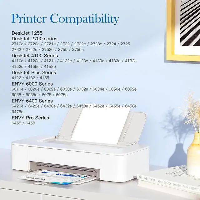 Alt view image 2 of 5 - Valuetoner Ink Cartridges Replacement  67XL 67 XL for Envy 6000 6055 6055e 6052 6058 6075 Envy Pro 6400 6455 6455e 6452 6458 DeskJet 1255 2732 2752 2755 2755e 4133e 4140 4155e Printer(2 Black)