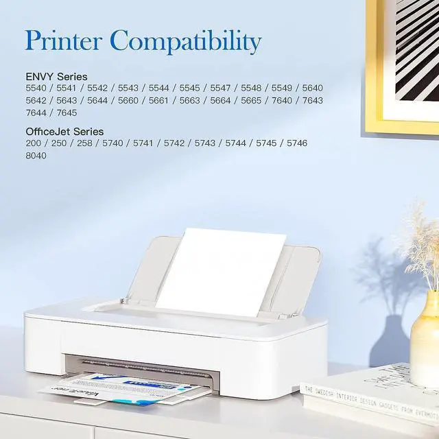 Alt view image 2 of 7 - Valuetoner Remanufactured Ink Cartridge Replacement  62XL 62 XL to use with Envy 5540 5640 5660 7644 7645 OfficeJet 5740 8040 OfficeJet 200 250 Series Printer (1 Black, 1 Tri-Color, 2-Pack)