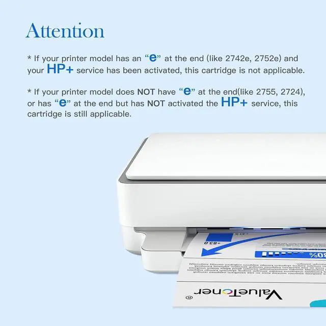 Alt view image 5 of 5 - Valuetoner Ink Cartridges Replacement  67XL 67 XL for Envy 6000 6055 6055e 6052 6058 6075 Envy Pro 6400 6455 6455e 6452 6458 DeskJet 1255 2732 2752 2755 2755e 4133e 4140 4155e Printer(2 Black)