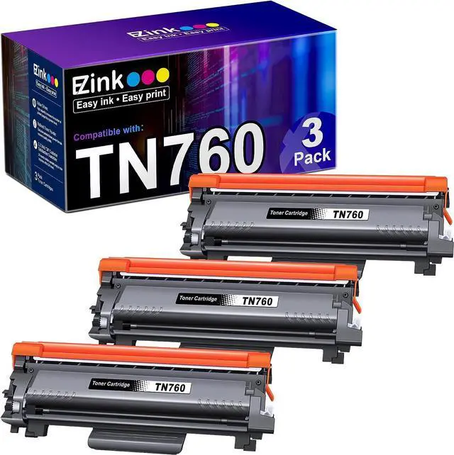 Main image of E-Z Ink (TM Compatible Toner Cartridge Replacement  TN760 TN 760 TN730 Compatible with DCP-L2550DW HL-L2350DW HLL2395DW HLL2390DW HL-L2370DW MFC-L2710DW MFC-L2750DW MFC-L2730DW (3 Black)