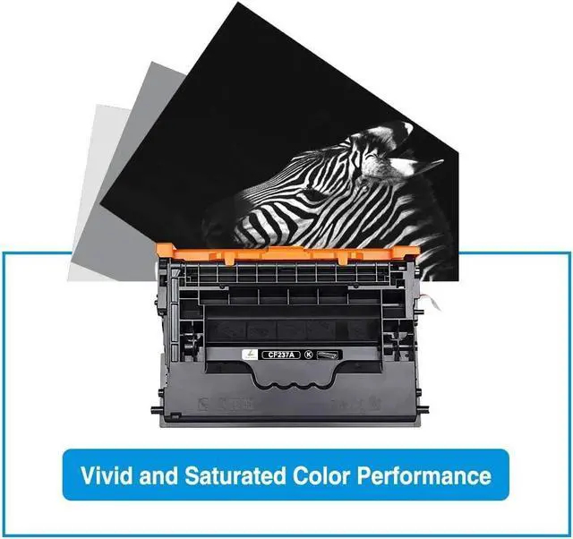Alt view image 6 of 6 - CF237A 37A Black Toner Cartridge 2-Pack Compatible Replacement for HP 37A 37X Toner Cartridge for HP Laserjet Enterprise M607n M607dn M608n M608dn M607 M608 M609 MFP M631 M632 M633 Series Printer