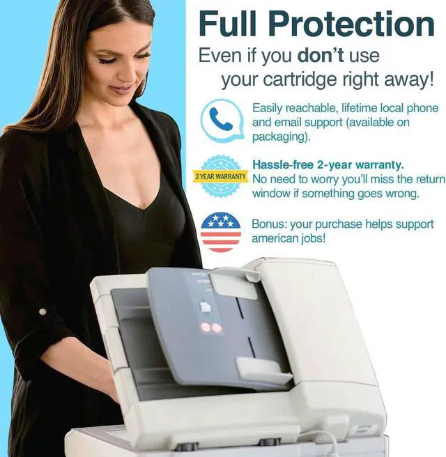 Alt view image 3 of 7 - Limeink 4 Pack Compatible High Yield Laser Toner Replacement Cartridges for Xerox Phaser 6510 Workcentre 6515 Printer 6515/dn 6515/dni 6510/dn dni (1 Black, 1 Cyan, 1 Magenta, 1 Yellow) - New Chip