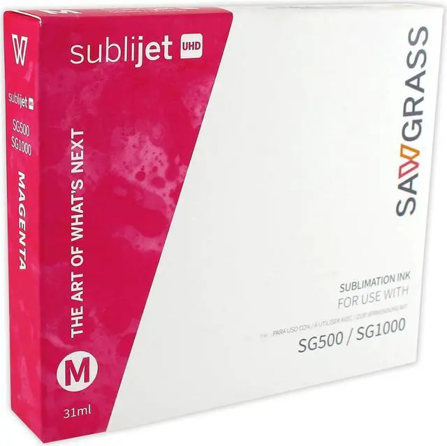 Main image of Sawgrass SubliJet UHD Sublimation Ink for Sawgrass SG500 & SG1000 - Magenta - Regular Capacity Cartridge (31ml)