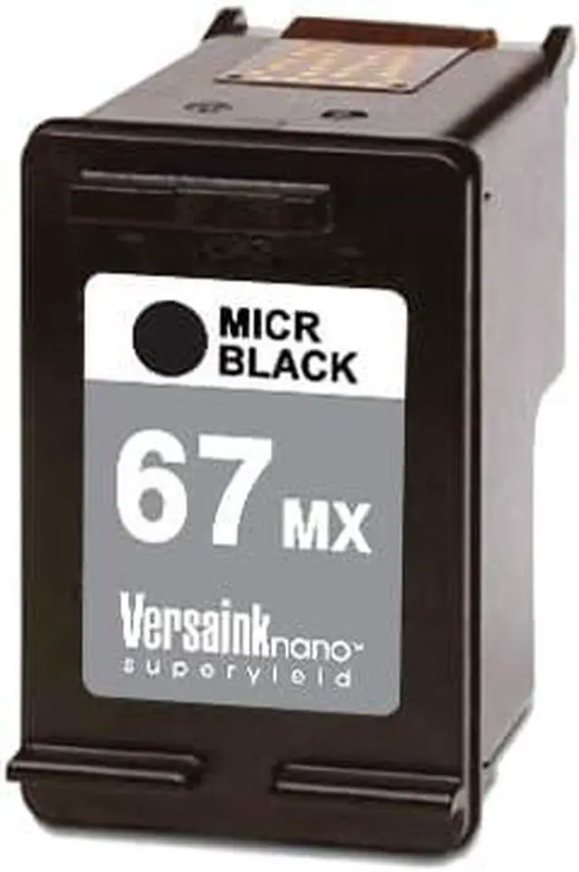 Alt view image 2 of 2 - VersaInk-Nano 67 MX Black MICR Ink Cartridge for Check Printing, MICR Black