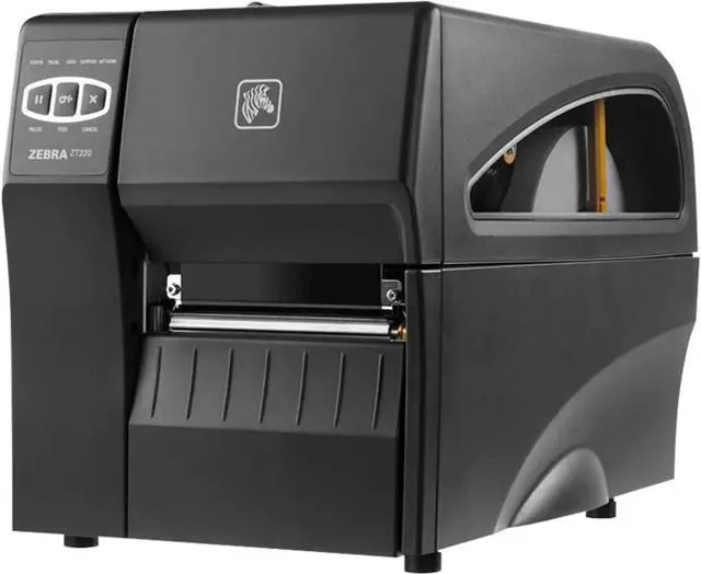 Alt view image 2 of 3 - Ze bra ZT220 Thermal Transfer and Direct Thermal Industrial Label Printer - Ethernet, USB and Serial Connectivity - 203 dpi, 6 IPS, 4-inch Print Width, Monochrome Bar code Printer