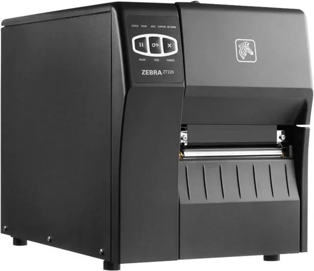 Alt view image 3 of 3 - Ze bra ZT220 Thermal Transfer and Direct Thermal Industrial Label Printer - Ethernet, USB and Serial Connectivity - 203 dpi, 6 IPS, 4-inch Print Width, Monochrome Bar code Printer