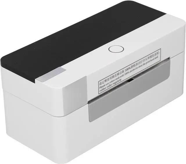Main image of Jeanoko Desktop Printing Machine, No Ink No Ribbon 100-240V High Efficiency Thermal Label Printer with 25.4-80mm Loading Width for Retail Industry